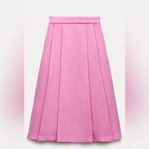 Zara pleaded cape skin ZW collection